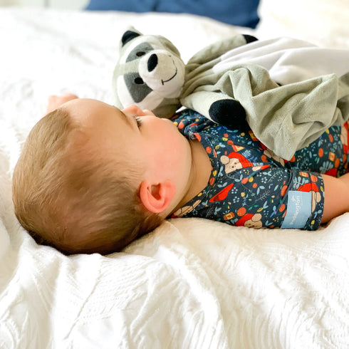 Monarch Store Bamboo Romper (Bootysuit) V3.0 SHORT SLEEVED : Paddington Baby